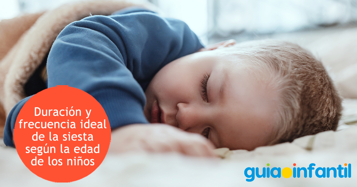Duración de la siesta de los niños