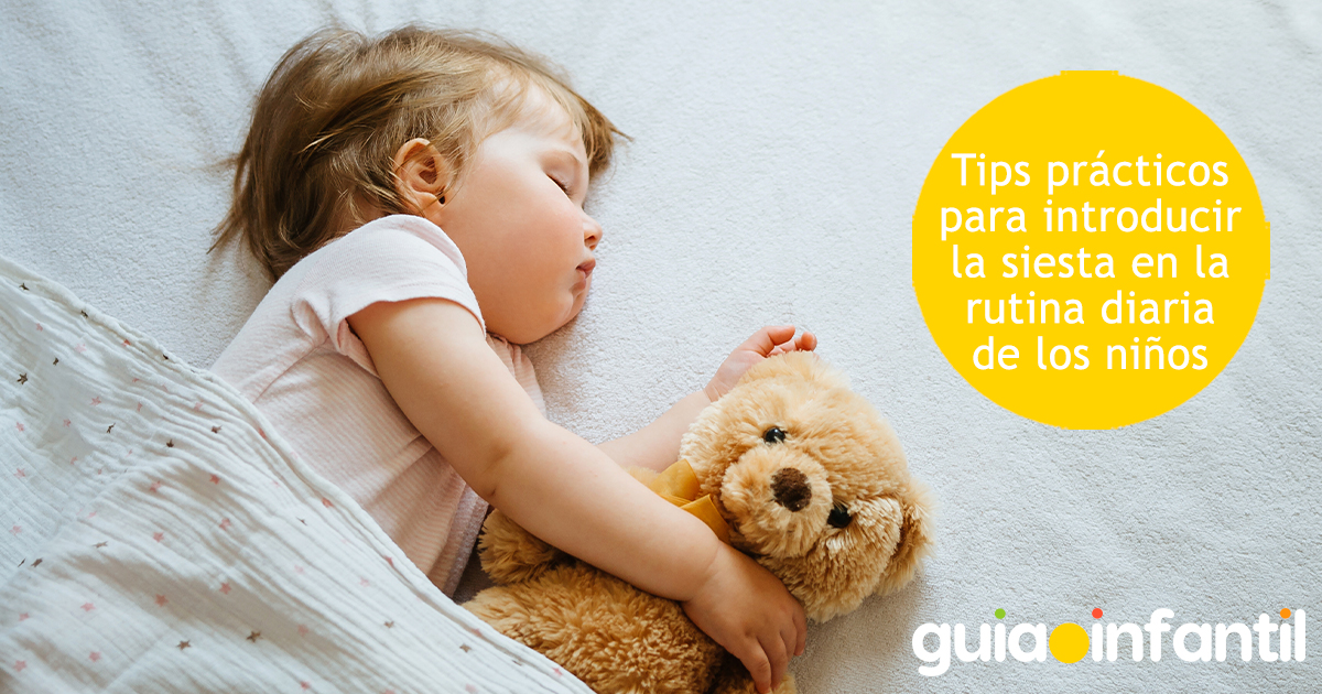 La siesta en la rutina de los niños