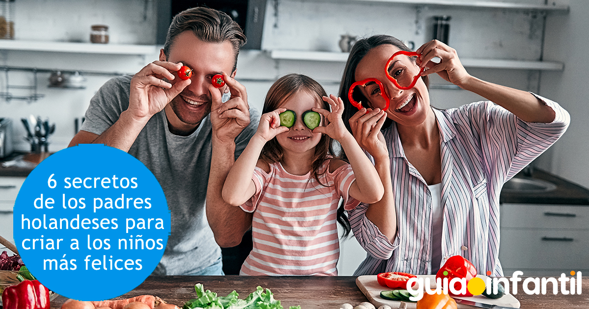 Padres de Holanda que educan en la felicidad a los niños