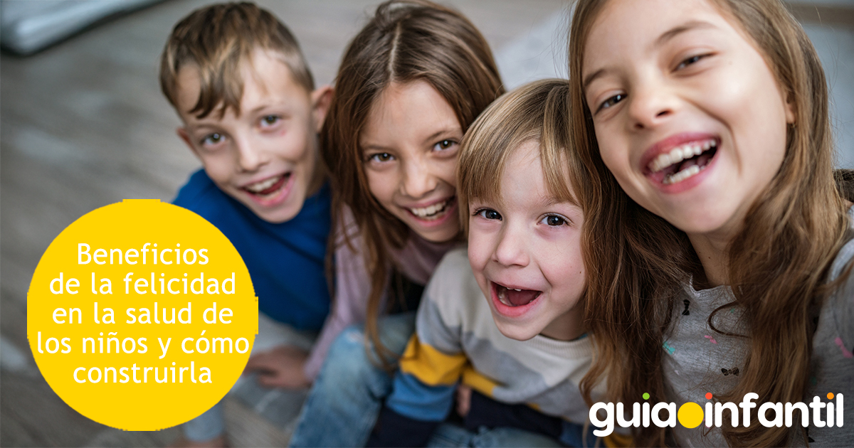 Beneficios de la felicidad para los niños