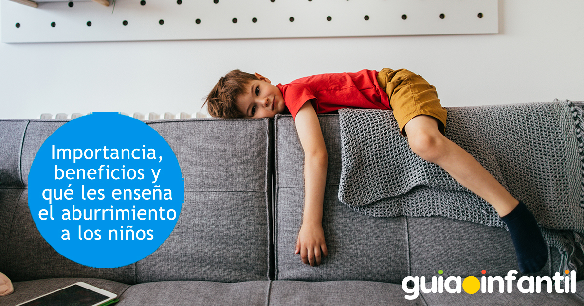 Importancia del aburrimiento para los niños