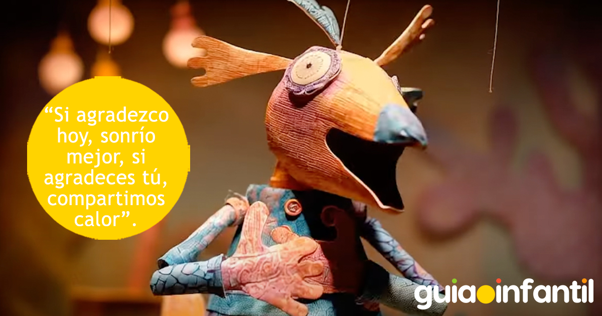 Canción infantil para agradecer