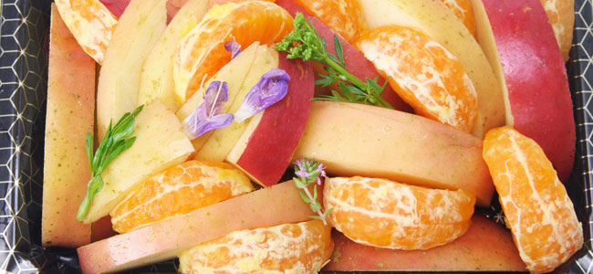 aperitivos con frutas para niños