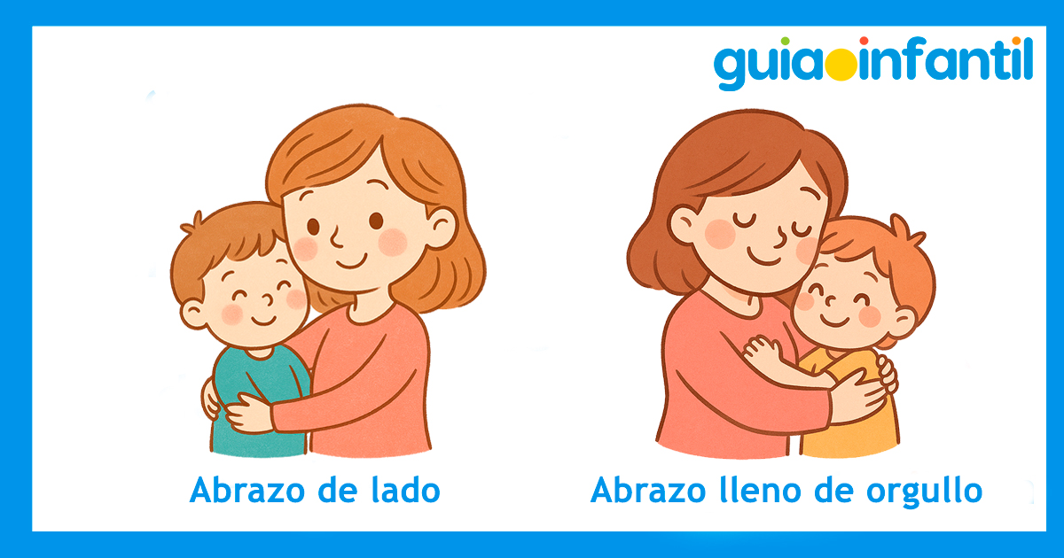 Forma de abrazar a la familia