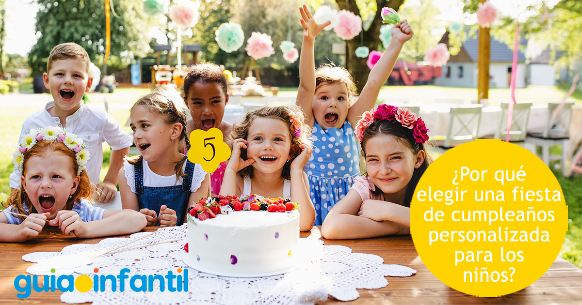 Fiesta de cumpleaños personalizada para niños