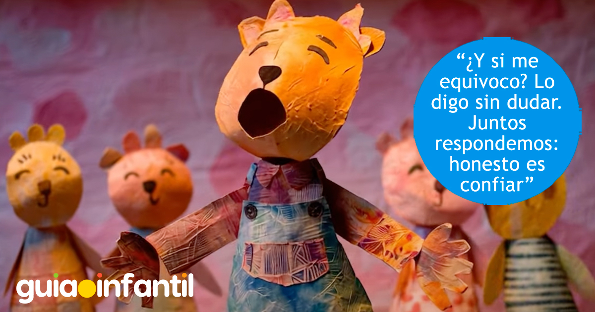 Melodía de la honestidad para los niños