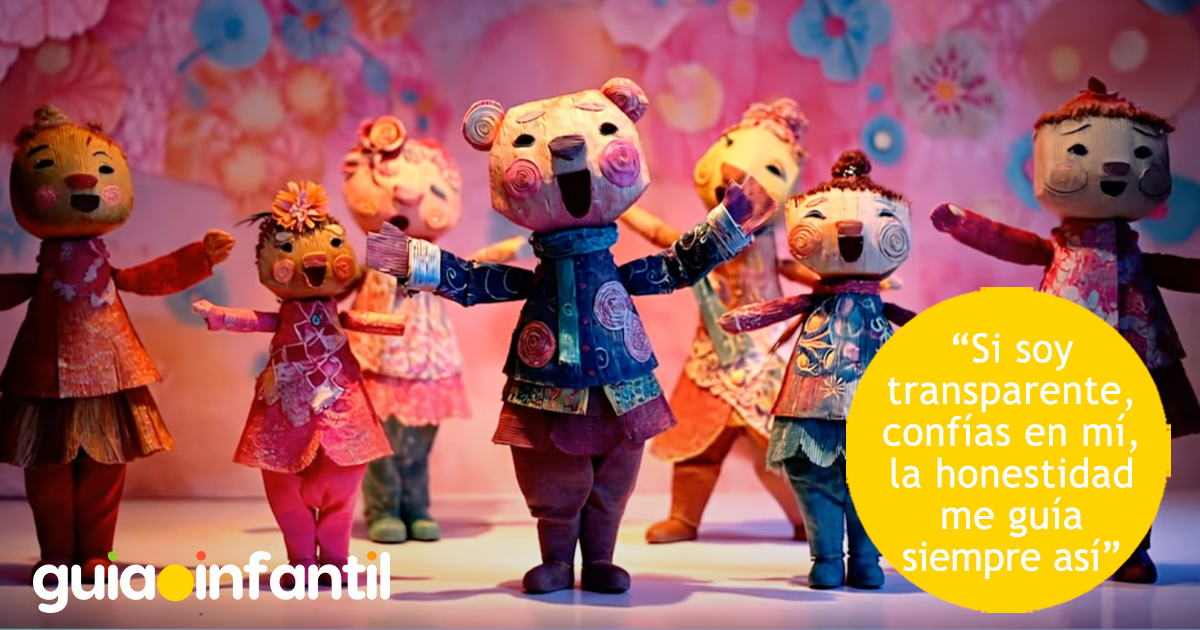Canción corta sobre la honestidad para niños