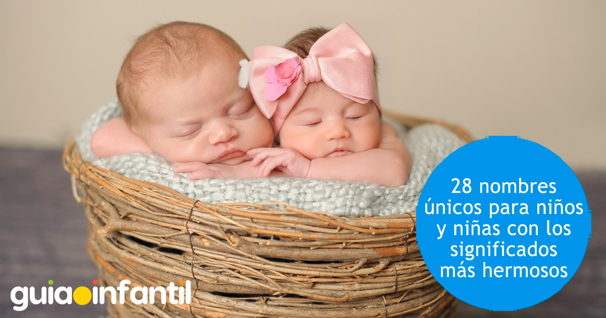 Nombres únicos para bebés con lindos significados