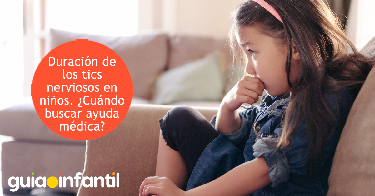 Duración de los tics nerviosos de los niños