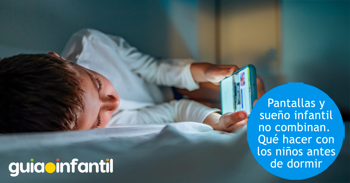 Pantallas y sueño de los niños