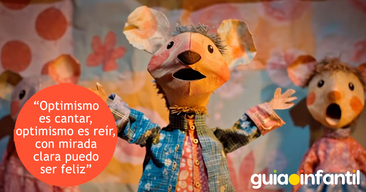 Melodía del optimismo para los niños