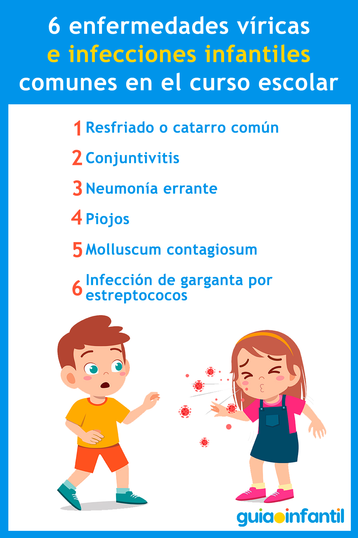 Enfermedades víricas en los niños