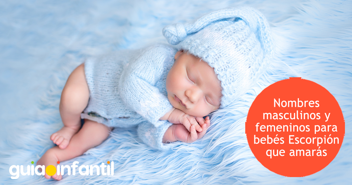 Nombres para bebés Escorpión