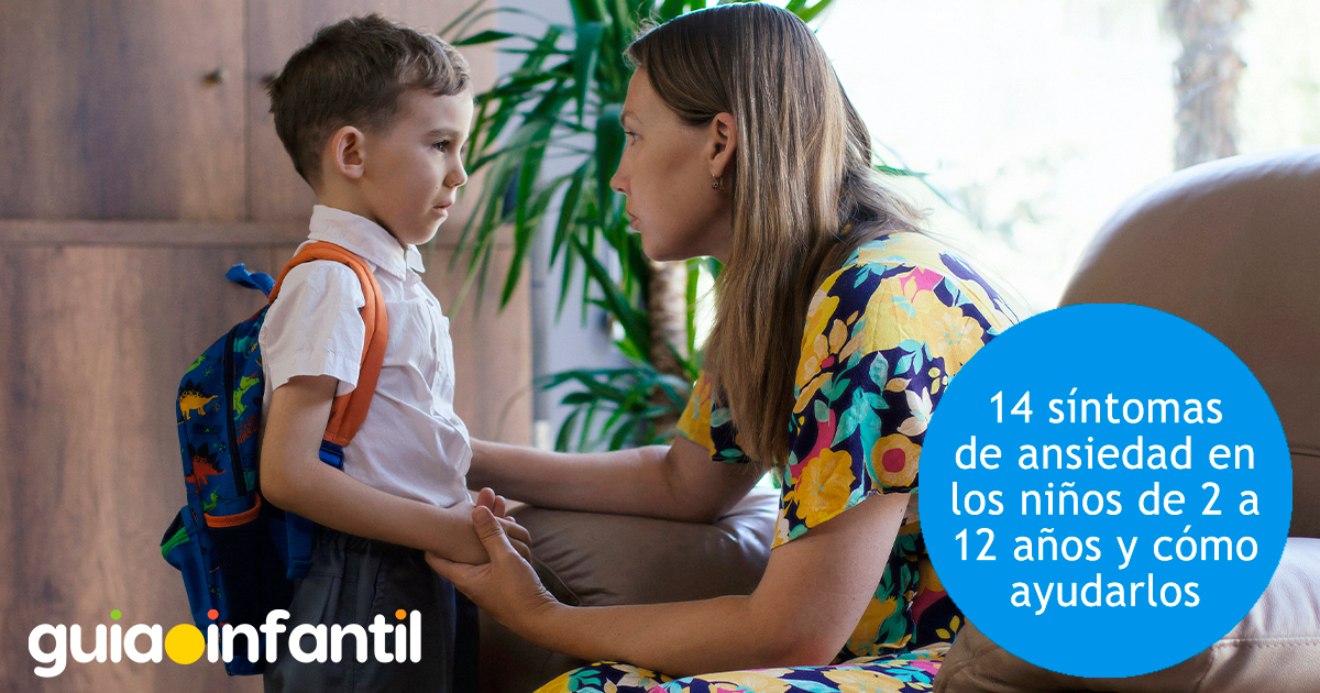 Síntomas de ansiedad en los niños