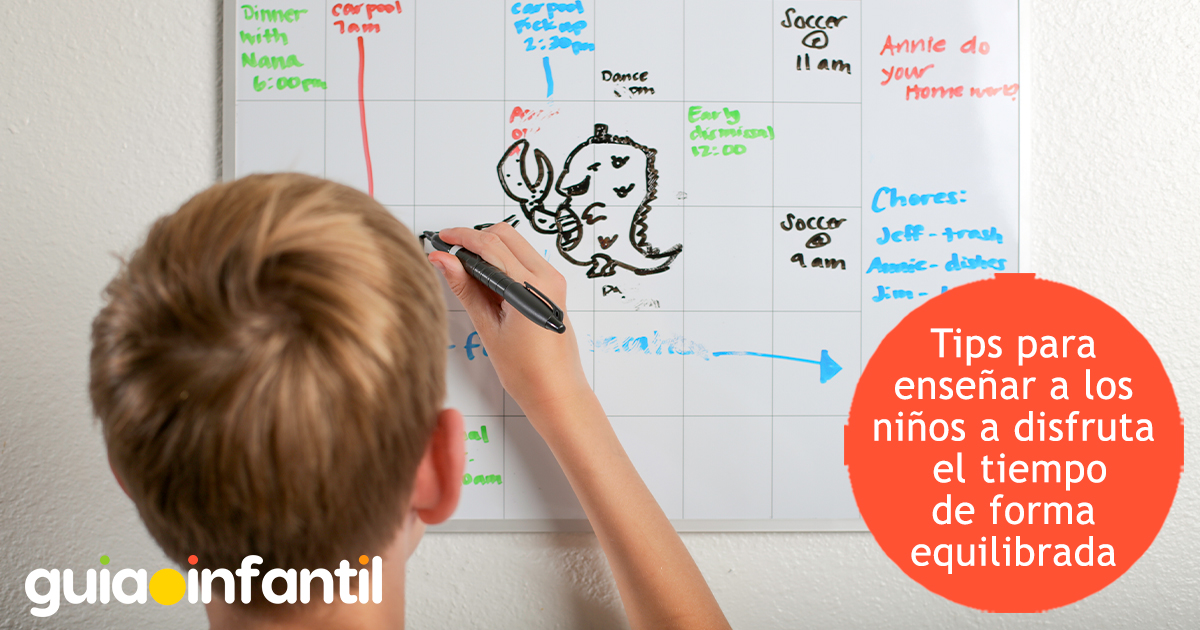 Cómo enseñar a los niños a manejar su tiempo