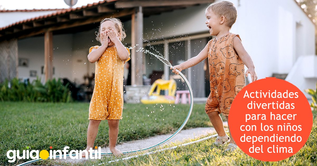 Actividades para niños dependiendo el clima