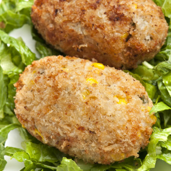 Receta al horno Croquetas de zanahorias y maíz