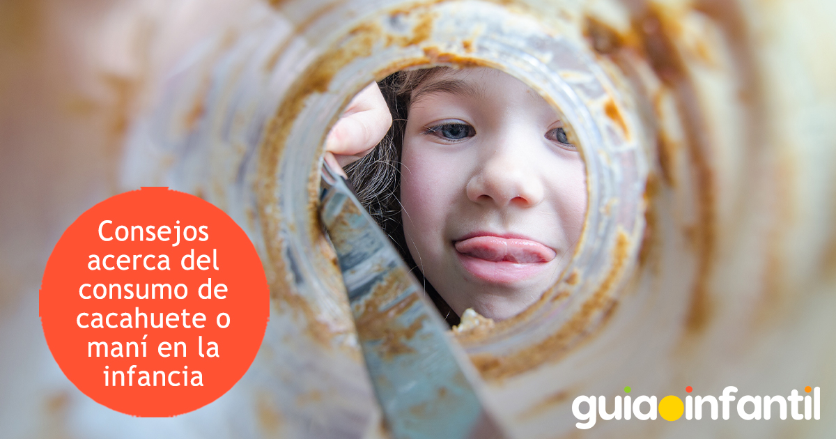Consejos del consumo de cacahuete en niños