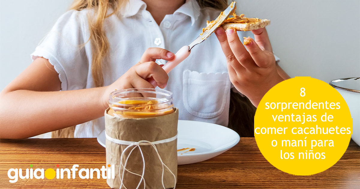Ventajas de comer cacahuetes para los niños