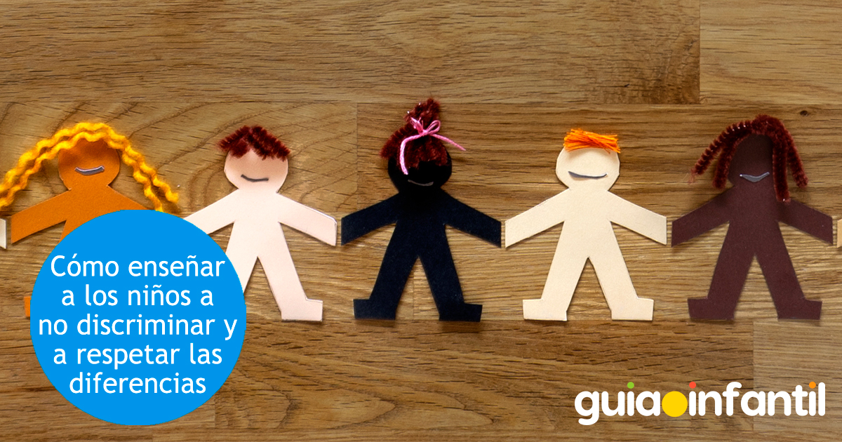 Enseñar a los niños a NO discriminar
