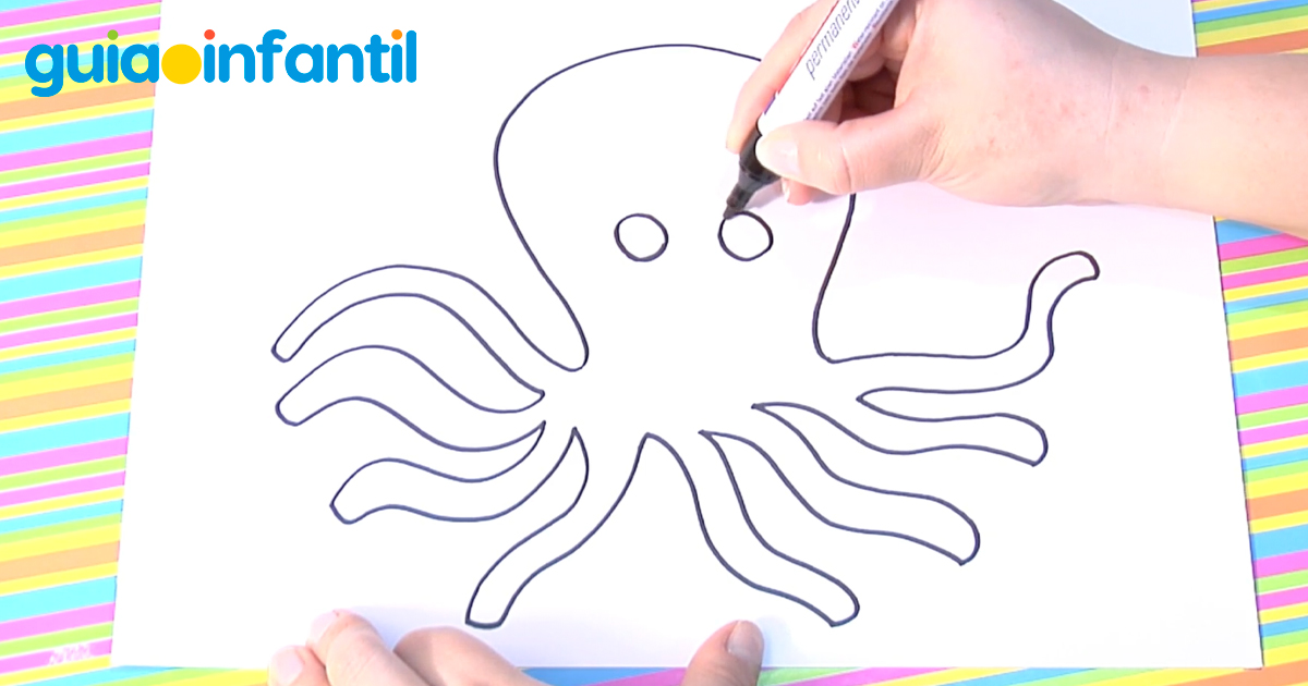 Tips para dibujar un pulpo para niños