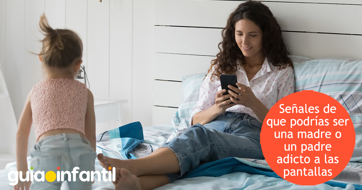 Señales de que eres un padre adicto a las redes