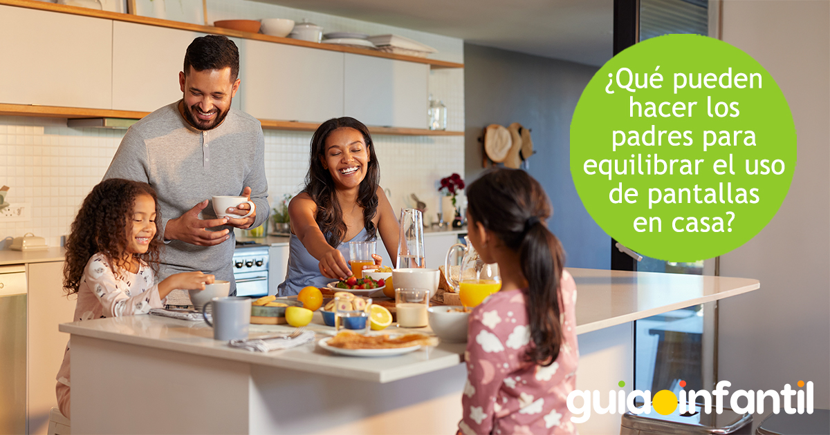 Cómo equilibrar el uso de pantallas en casa