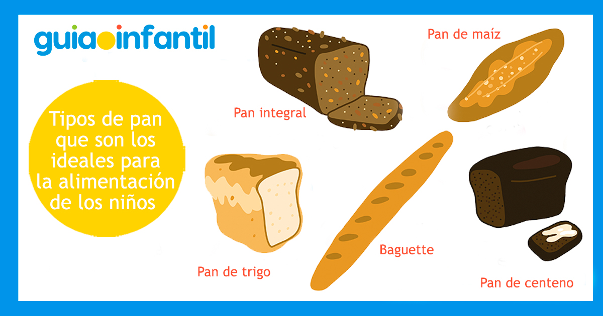 Tipos de pan para los niños
