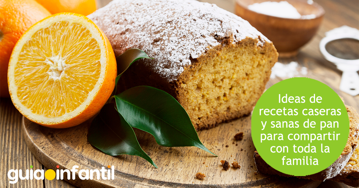 Recetas caseras de pan para niños