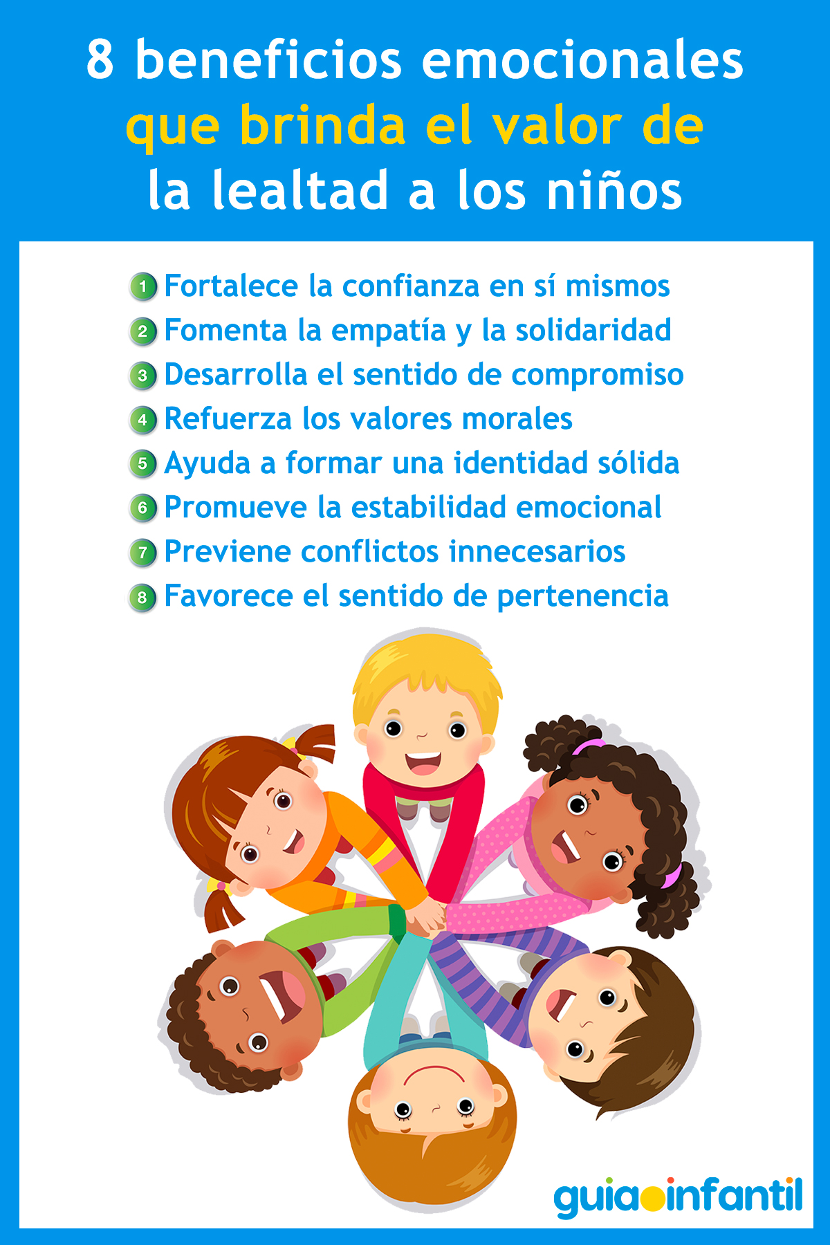 Beneficios de la lealtad para niños