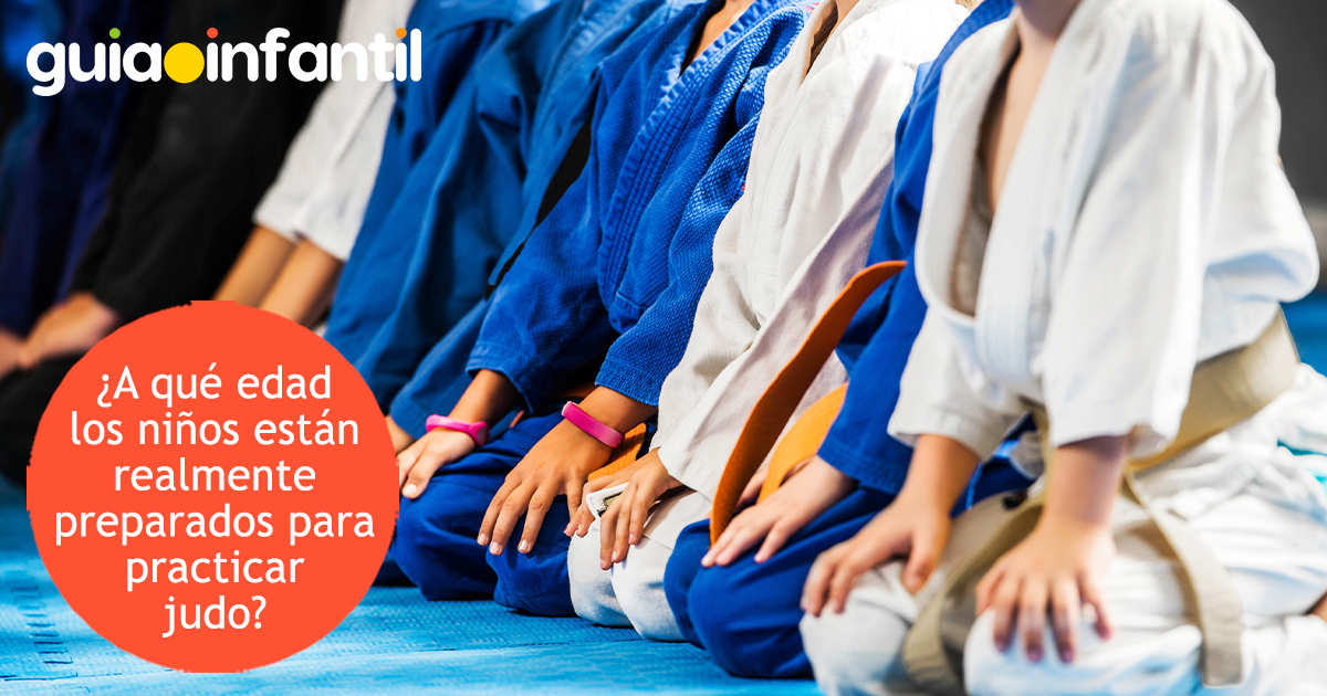 Edad en la que los niños pueden practicar judo