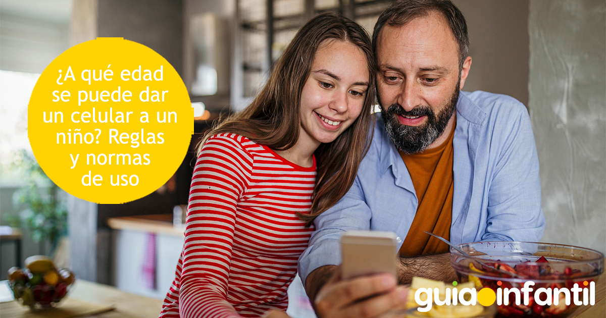 Edad para dar a un niño un móvil