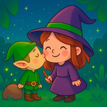 La brujita y el duende