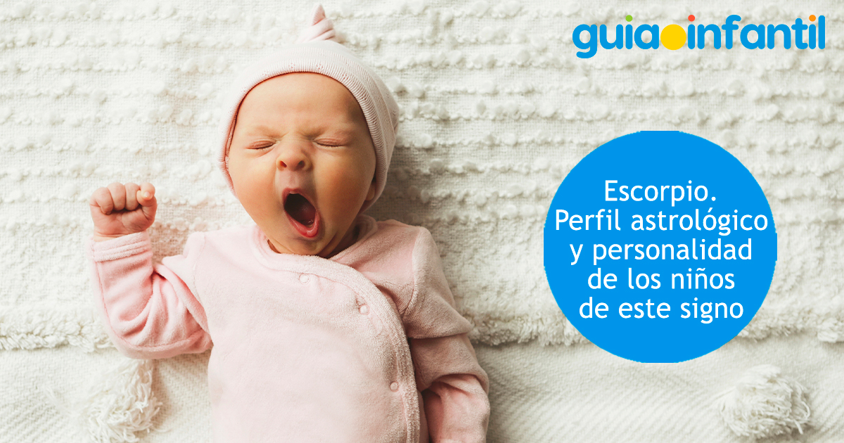 Perfil astrológico de los niños Escorpio