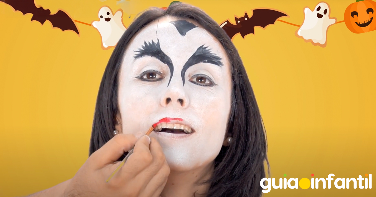 Maquillaje sencillo de vampiro