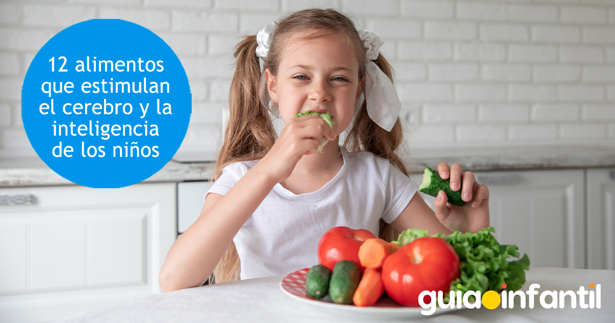 Alimentos que ayudan al cerebro infantil