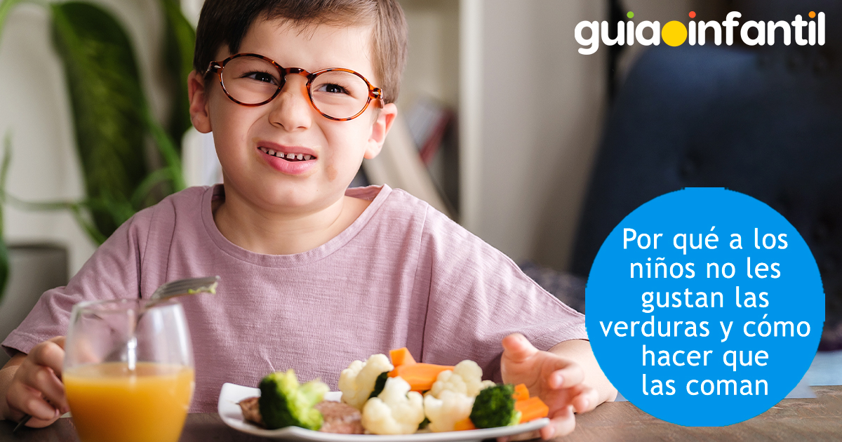 Hacer que los niños coman verduras