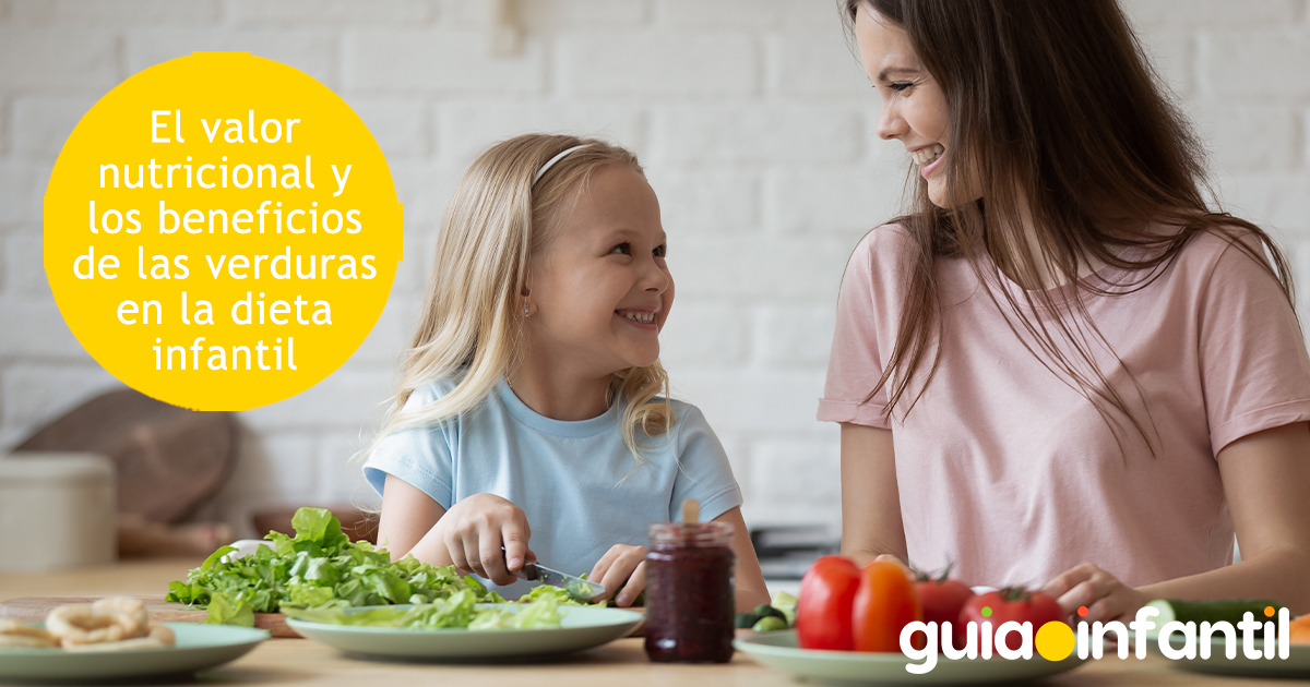 Valor nutricional de las verduras para niños