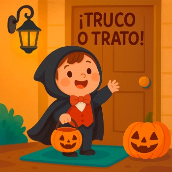 Poesía corta para leer en Halloween para niños - Truco o trato