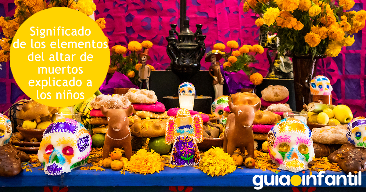 Significado de los elementos del altar de muertos