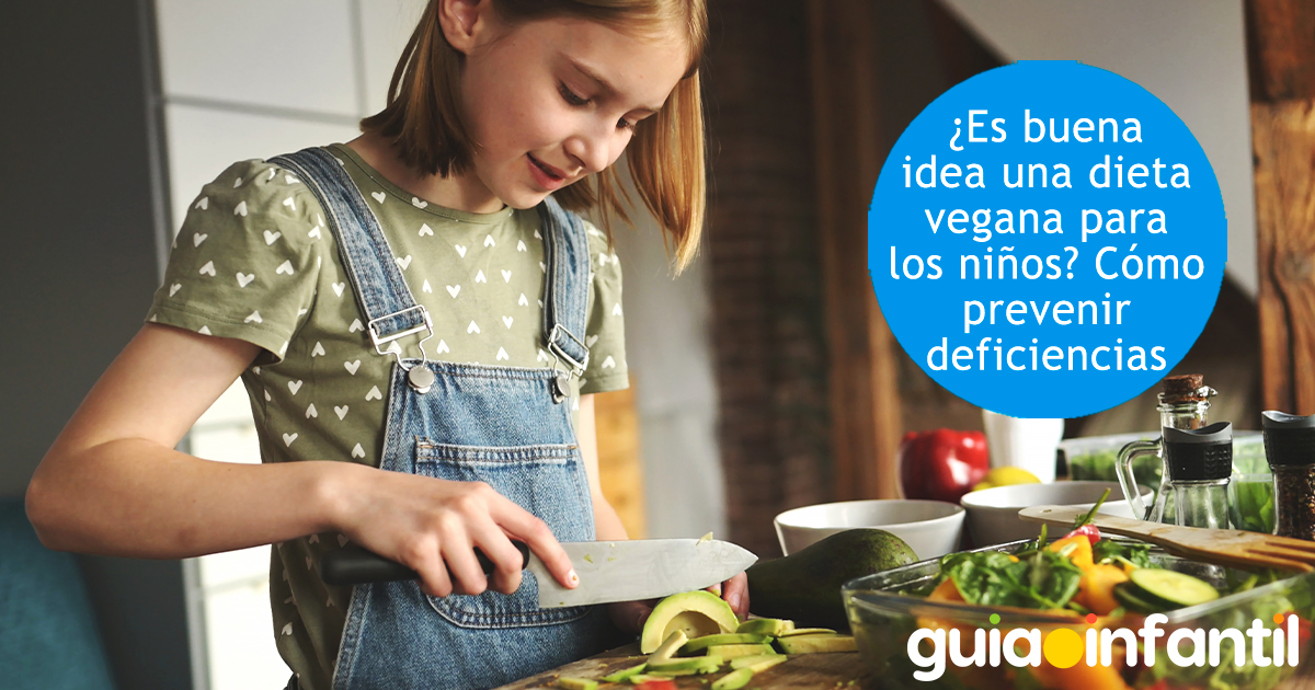 Dieta vegana para niños, ¿sí o no?