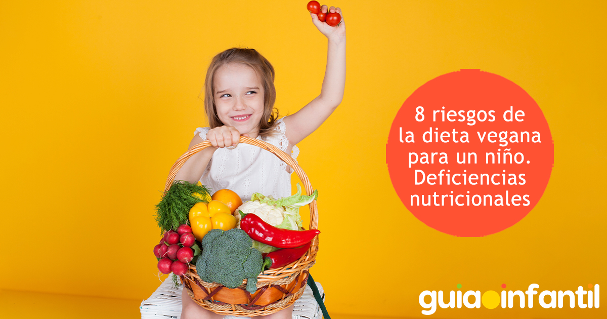 Riesgos de la dieta vegana para niños