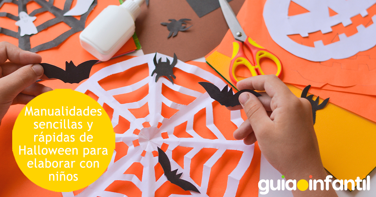 Manualidad de Halloween para niños
