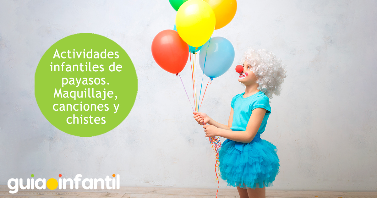 Actividades infantiles de payasos para niños
