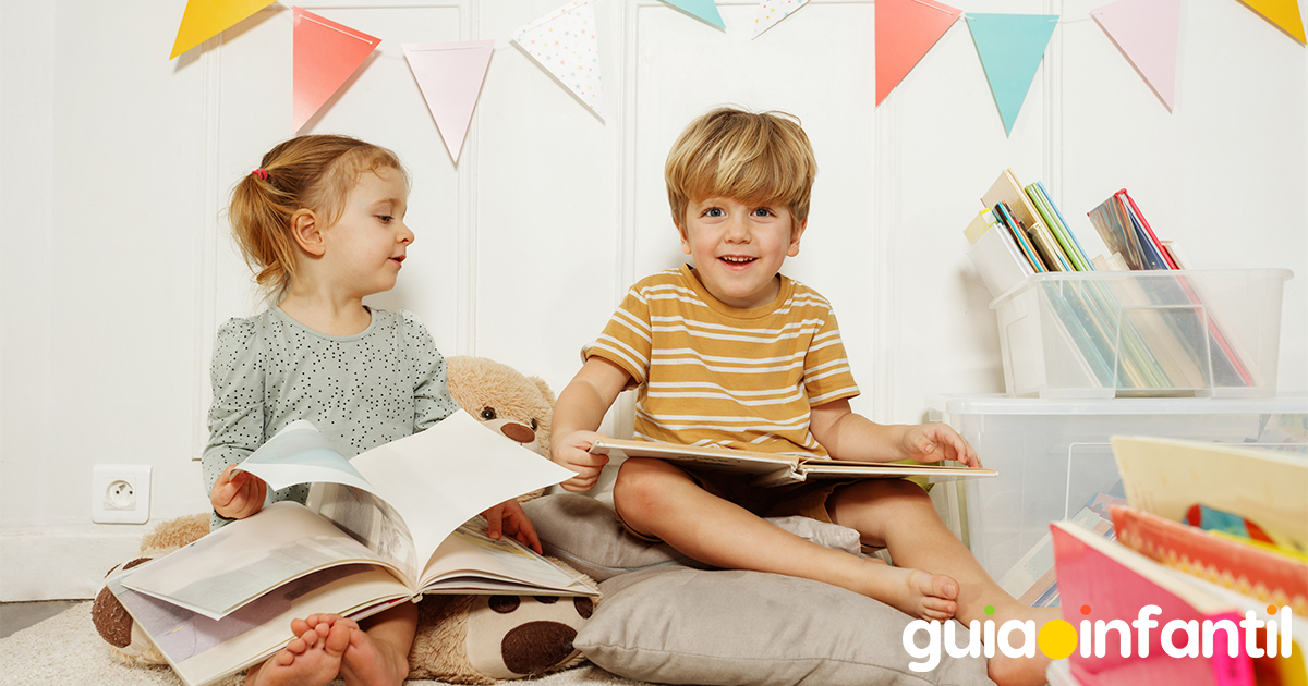 Rincón de lectura para niños