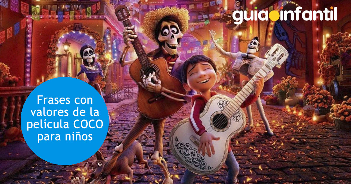 Frases de la película Coco para niños