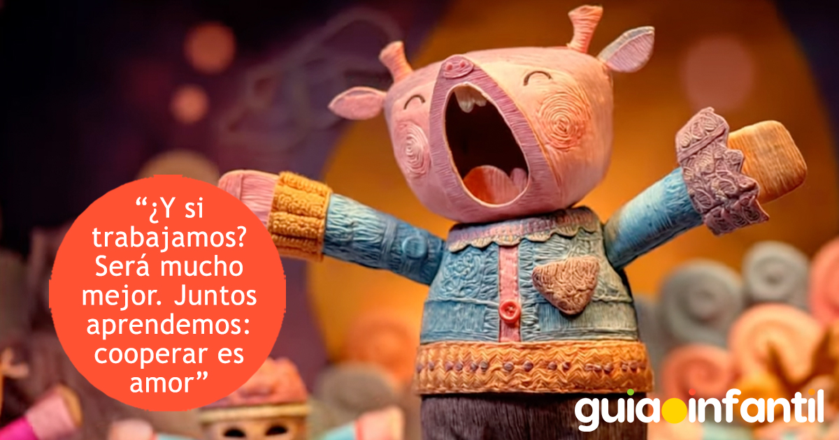 Canción acerca de la colaboración para niños