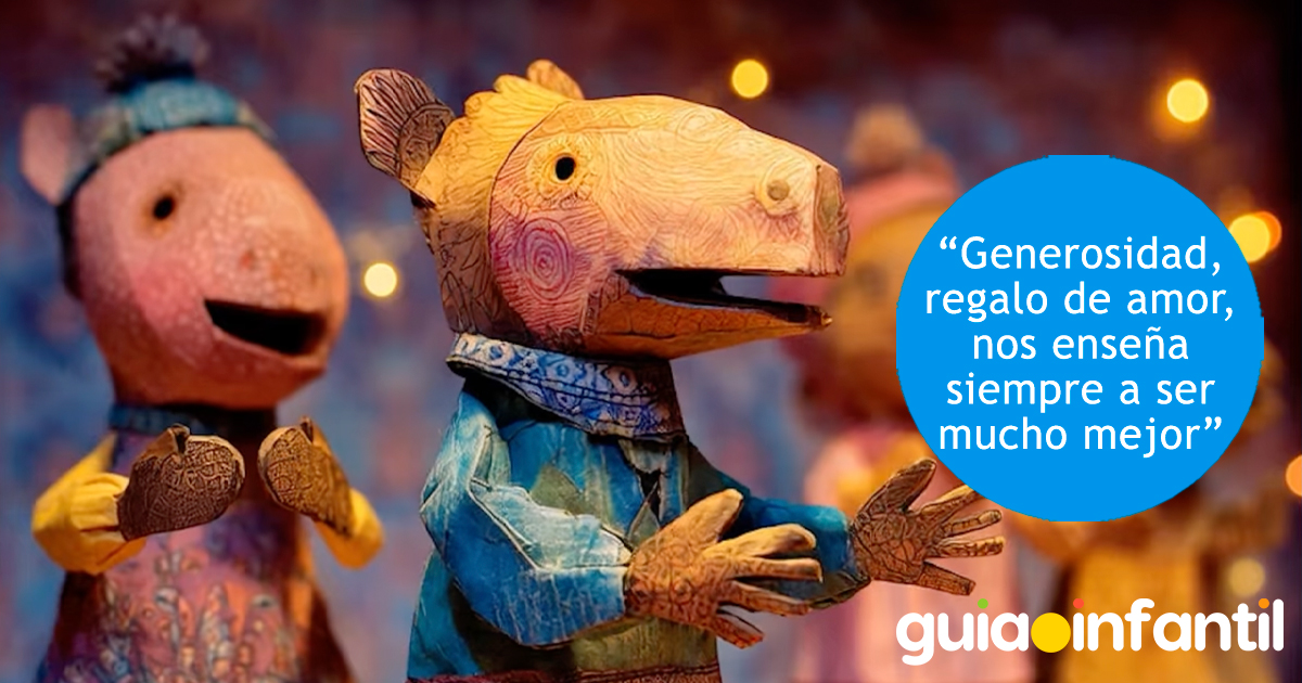 Melodía de la generosidad para niños