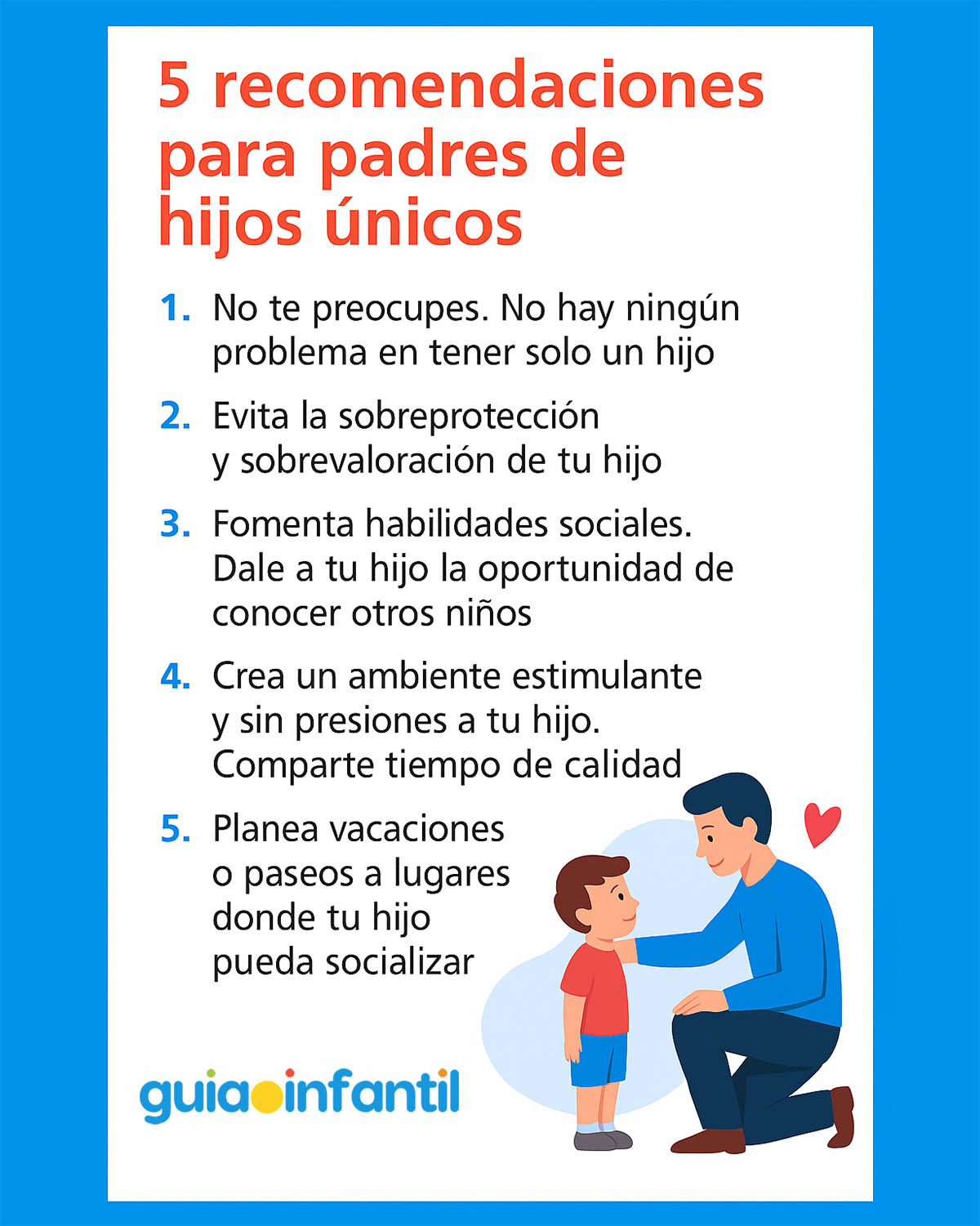 consejos para padres de hijos únicos