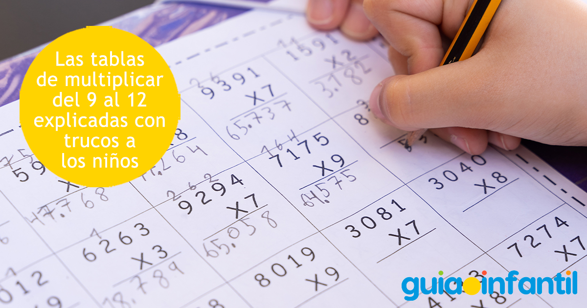 Trucos de las tablas de multiplicar